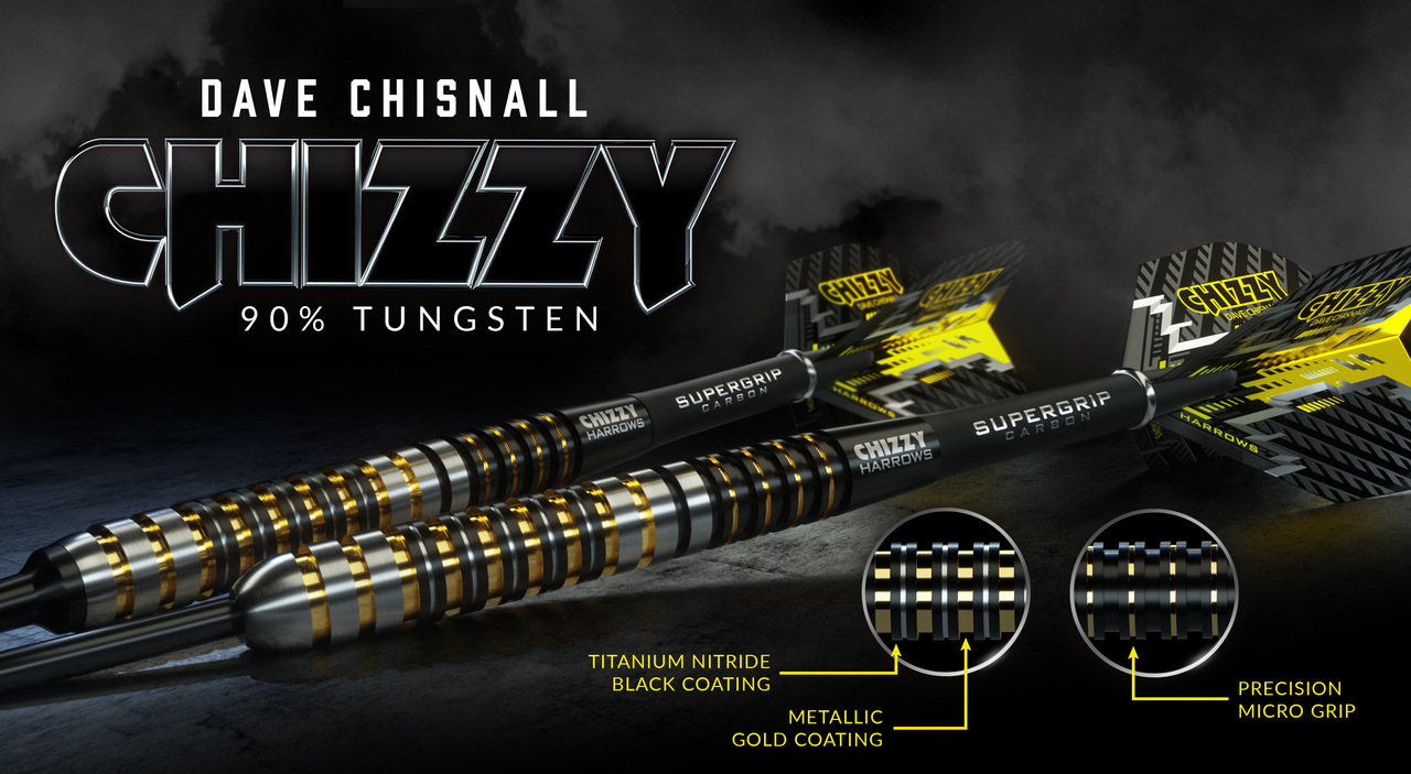 Chizzy(デイブ・チズネル) CHIZZY - Dave Chisnall Steel Tip Darts 22g