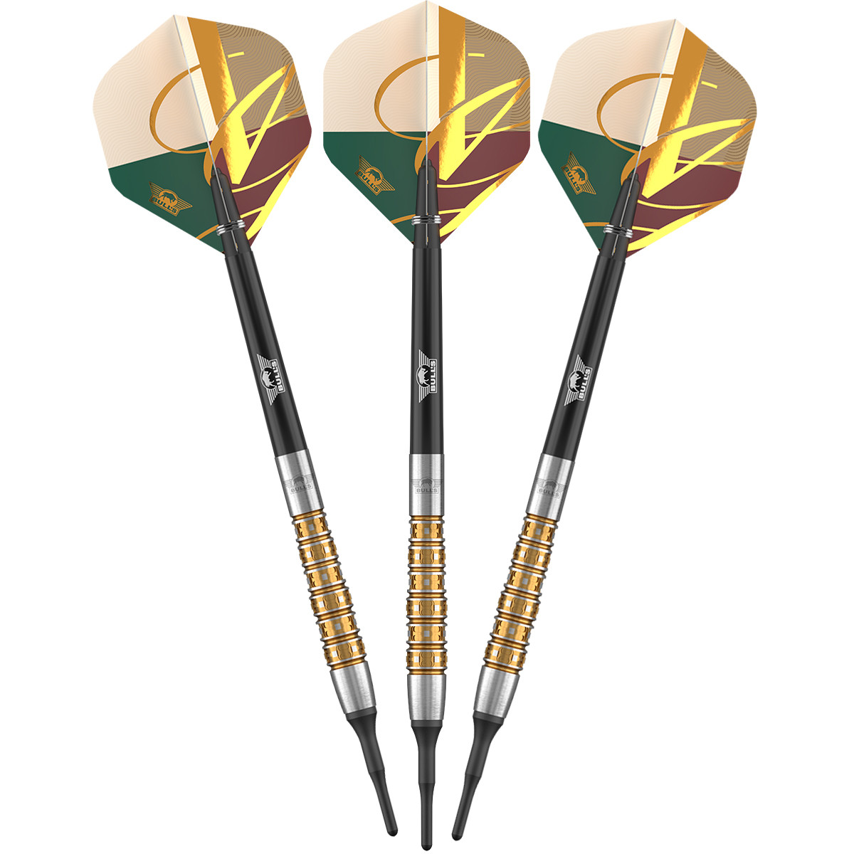 Bull's Vintago Bomb Soft Tip Darts - 17g