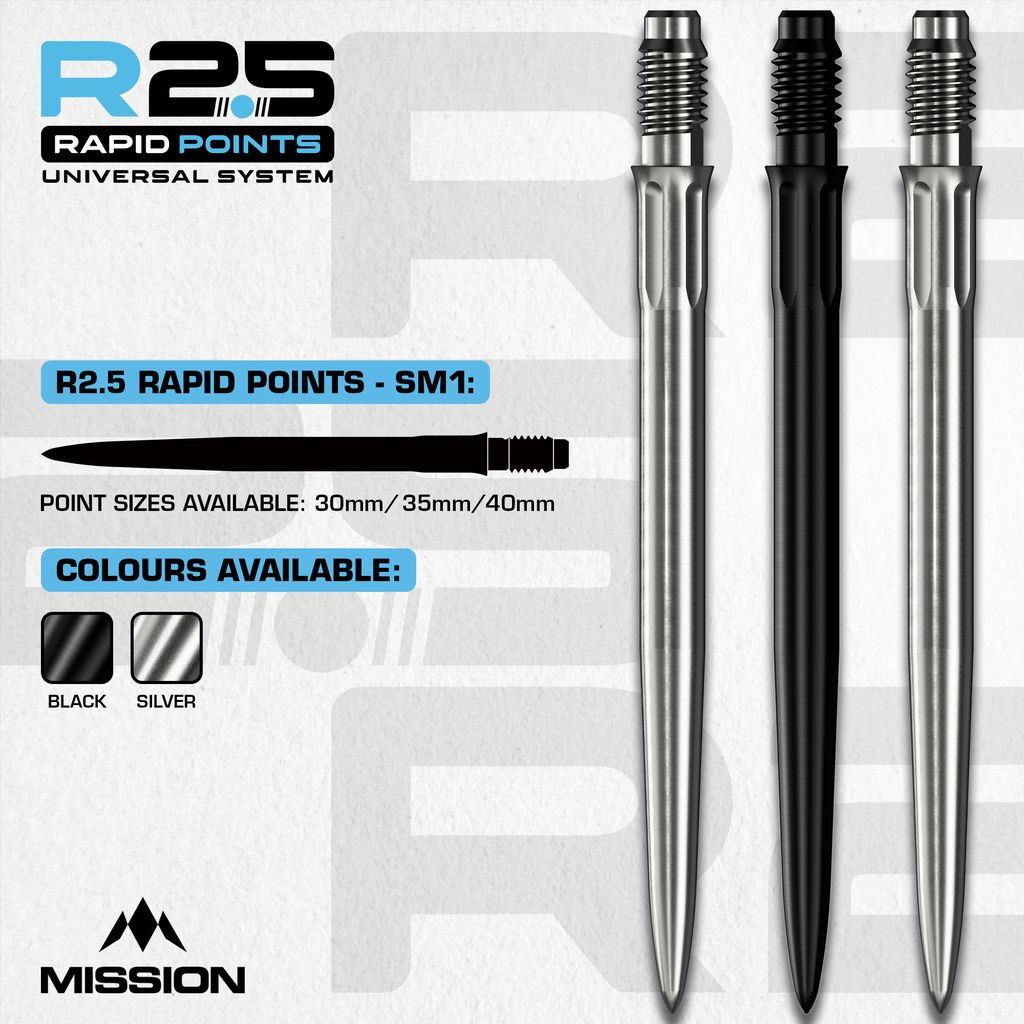 Mission R2.5 Rapid Points DSX - Gold