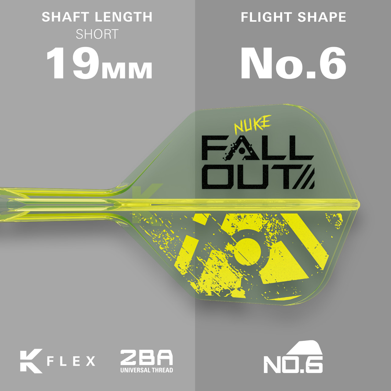 Target Luke Litter Fallout Soft Tip Darts - 19g