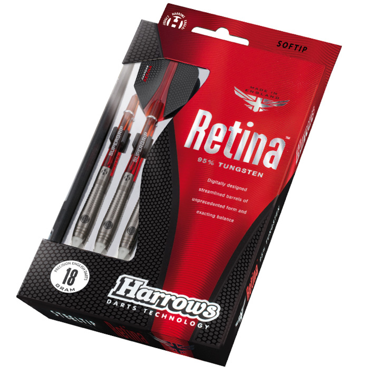 Harrows RETINA Style A 18g 2ba Soft Tip Darts