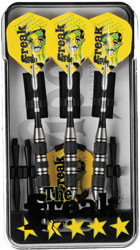 Viper The Freak Steel Tip Darts - Nickel, Fine Knurl, 22g 22-1702-22