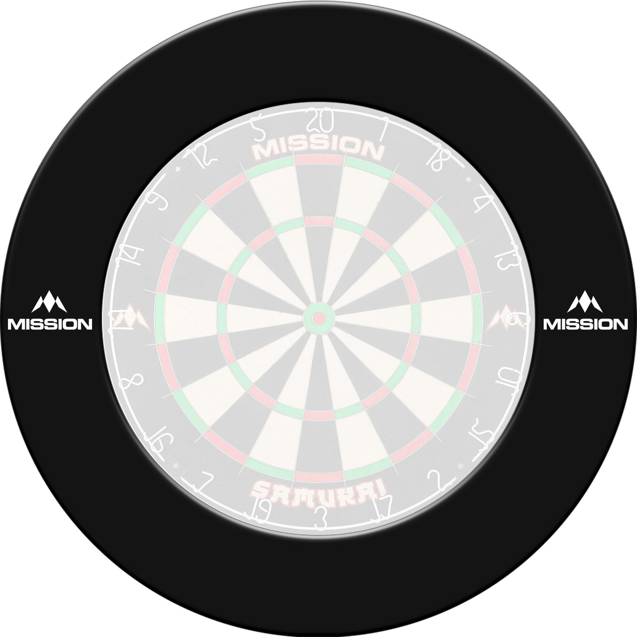 Mission Dartboard Surround - Professional - Heavy Duty - with Logo