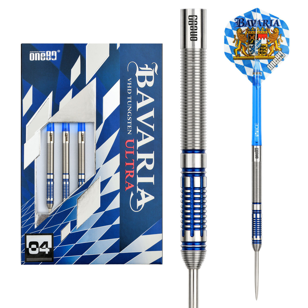 One80 Bavaria Ultra 04 23g Steel Tip Darts