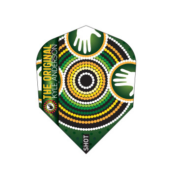 Shot Kyle Anderson Battler Flight Set- Small Standard Shot Kyle Anderson Battler Flight Set- Small Standard