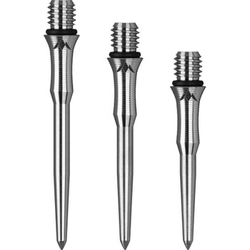 Mission - Titan Edge - Titanium Conversion Dart Points - Soft to Steel - Shark - 26mm - Silver Mission - Titan Edge - Titanium Conversion Dart Points - Soft to Steel - Shark - 26mm - Silver