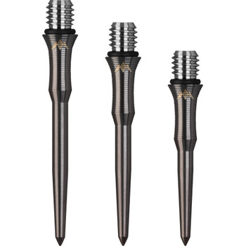 Mission - Titan Edge - Titanium Conversion Dart Points - Soft to Steel - Shark - 30mm - Black Mission - Titan Edge - Titanium Conversion Dart Points - Soft to Steel - Shark - 30mm - Black