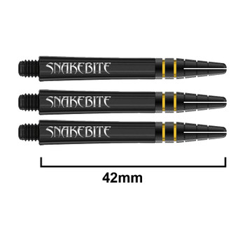 Red Dragon Nitrotech Snakebite Double World Champion Black Medium Shafts Red Dragon Nitrotech Snakebite Double World Champion Black Medium Shafts