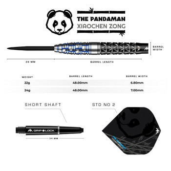 Mission Xiaochen Zong Steel Tip- 24g Mission Xiaochen Zong Steel Tip- 24g