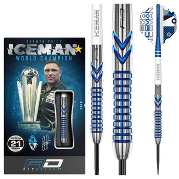 Red Dragon Gerwyn Price Iceman Contour 21g Steel Tip Red Dragon Gerwyn Price Iceman Contour 21g Steel Tip