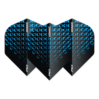 Red Dragon Hardcore Ionic Blue Circles Standard Flights