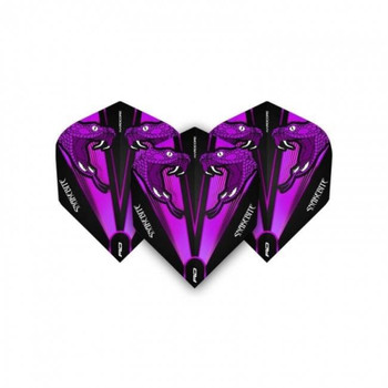 Red Dragon Players Extra Thick Peter Wright Extra Thick Pink Transparent Standard Flights