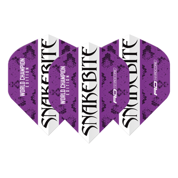 Red Dragon Players Extra Thick Snakebite World Champion 2020 Purple & White Flights Standard Flights Red Dragon Players Extra Thick Snakebite World Champion 2020 Purple & White Flights Standard Flights