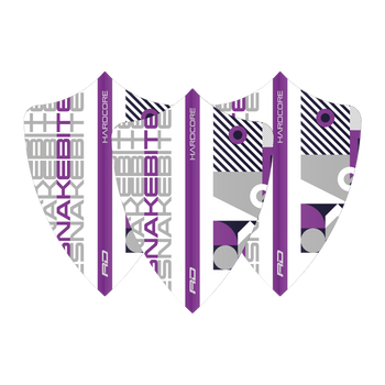 Red Dragon Players Extra Thick Hardcore Snakebite White Stack Freestyle Flights Red Dragon Players Extra Thick Hardcore Snakebite White Stack Freestyle Flights