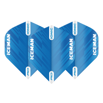 Red Dragon Players Extra Thick Hardcore Ionic Gerwyn Price Dark Blue & Light Blue Stripe Standard Flights