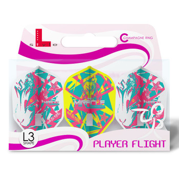 L-style L3c Pro  Mikuru Suzuki V.5 White/Yellow/White Signature Champagne Flight - Mix L-style L3c Pro  Mikuru Suzuki V.5 White/Yellow/White Signature Champagne Flight - Mix