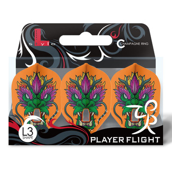 L-style L3c Pro V.1 Jules Van Dongen "The Dutch Dragon" Orange Signature Champagne Flights L-style L3c Pro V.1 Jules Van Dongen "The Dutch Dragon" Orange Signature Champagne Flights