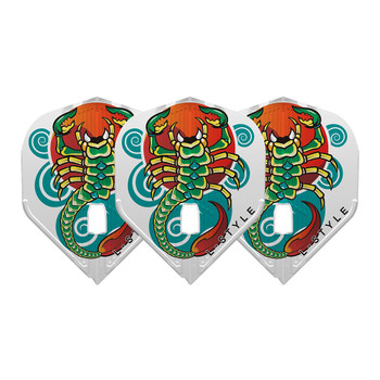 L-style L1c KAMI Pro Deta Hedman V.3 Signature Champagne Flight - White L-style L1c KAMI Pro Deta Hedman V.3 Signature Champagne Flight - White