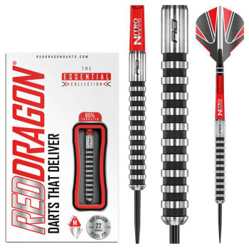 Red Dragon Javelin Black 22g Steel Tip Darts Red Dragon Javelin Black 22g Steel Tip Darts