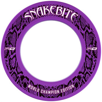 Red Dragon Peter Wright World Champion Purple Snake Skin Dartboard Surround Red Dragon Peter Wright World Champion Purple Snake Skin Dartboard Surround
