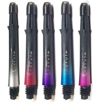 L-Style Two Tone Carbon Locked Shafts - 260 Silver