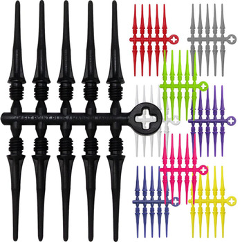 Cosmo - Fit Point Plus - Soft Tips - Pack of 50 - Black Cosmo - Fit Point Plus - Soft Tips - Pack of 50 - Black
