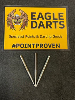 Talon Replacement Steel Tip Points - Silver 30mm