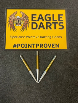 Hawk Replacement Steel Tip Point - Gold 30MM