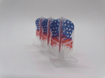 L-style L6c American Flag V3 Signature Champagne Flights - Clear White L-style L6c American Flag V3 Signature Champagne Flights - Clear White