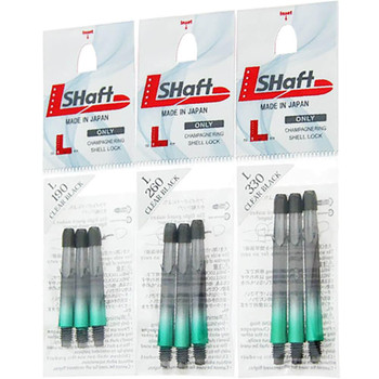 L-style Straight Locked Clear Black / Green 2 Tone L-Shaft L-style Straight Locked Clear Black / Green 2 Tone L-Shaft