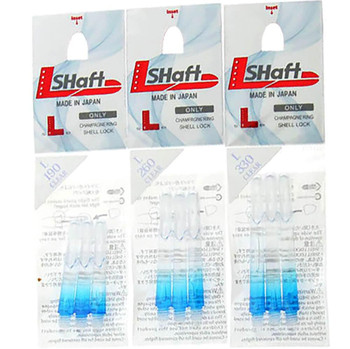 L-style Straight Locked Clear / Blue 2 Tone L-Shaft L-style Straight Locked Clear / Blue 2 Tone L-Shaft