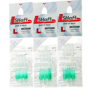 L-style Straight Locked Clear / Green 2 Tone L-Shaft L-style Straight Locked Clear / Green 2 Tone L-Shaft