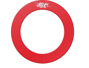 Shot Logo Dartboard Surround - Red Shot Logo Dartboard Surround - Red