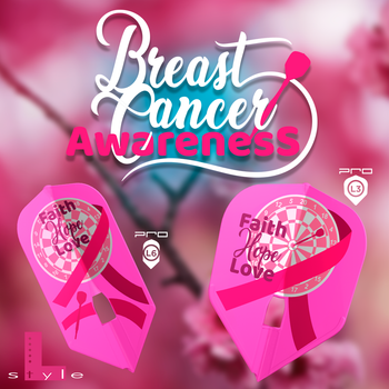 L style Breast Cancer Awareness V.3 Hot Pink L style Breast Cancer Awareness V.3 Hot Pink
