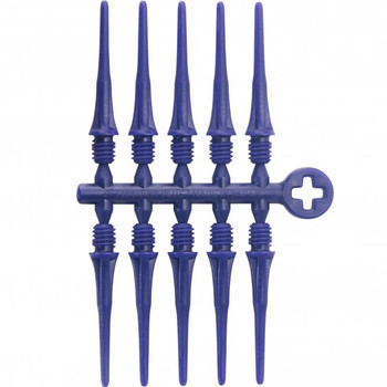 Cosmo - Fit Point Plus - Soft Tips - Pack of 50 - Dark Blue Cosmo - Fit Point Plus - Soft Tips - Pack of 50 - Dark Blue