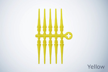 Cosmo -Fit Point Plus - Soft Tips - Pack of 50 - Yellow Cosmo -Fit Point Plus - Soft Tips - Pack of 50 - Yellow