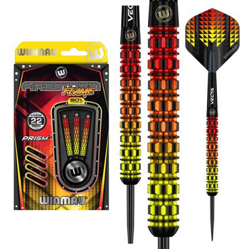 Winmau Firestorm Flame Steel Tip Darts 21g