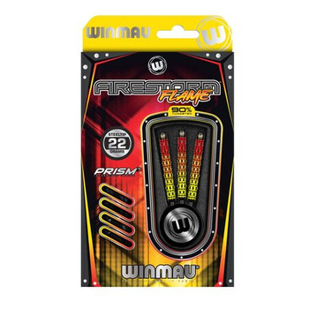 Winmau Firestorm Flame Steel Tip Darts 22g