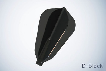 Cosmo Fit Flight AIR - F Shape (Fantail)Dk Black Cosmo Fit Flight AIR - F Shape (Fantail)Dk Black