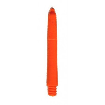 Deflectagrip Fluro Orange Short Nylon Dart Shafts Deflectagrip Fluro Orange Short Nylon Dart Shafts