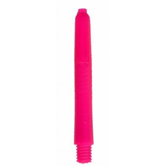 Deflectagrip Fluro Pink Short Nylon Dart Shafts