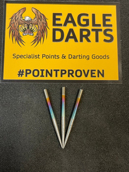 Talon Replacement Steel Tip Points - Rainbow 32mm Talon Replacement Steel Tip Points - Rainbow 32mm