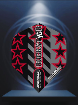 Winmau Prism Alpha Joe Cullen Grey & Black Flight Winmau Prism Alpha Joe Cullen Grey & Black Flight