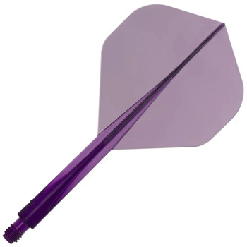 Condor AXE - Clear Purple Standard Flight Long Condor AXE - Clear Purple Standard Flight Long