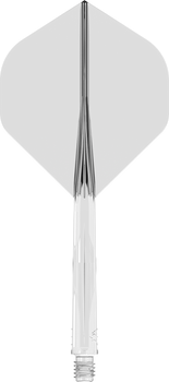 Mission Force 90 - New Moulded Flight & Shaft System - Clear - Standard No2 Medium Mission Force 90 - New Moulded Flight & Shaft System - Clear - Standard No2 Medium