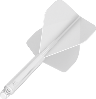 Mission Force 90 - New Moulded Flight & Shaft System - White - Standard No2 Medium Mission Force 90 - New Moulded Flight & Shaft System - White - Standard No2 Medium