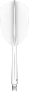 Mission Force 90 - New Moulded Flight & Shaft System -White- Slim-  Medium Mission Force 90 - New Moulded Flight & Shaft System -White- Slim-  Medium