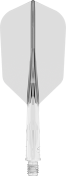 Mission Force 90 - New Moulded Flight & Shaft System -Clear- Slim- Short Mission Force 90 - New Moulded Flight & Shaft System -Clear- Slim- Short
