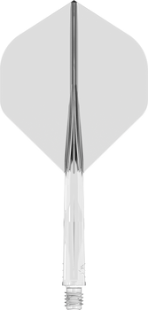 Mission Force 90 - New Moulded Flight & Shaft System -Clear- Standard No2-Tweenie Mission Force 90 - New Moulded Flight & Shaft System -Clear- Standard No2-Tweenie