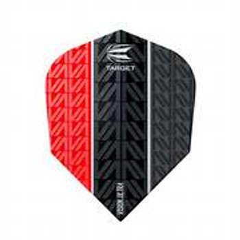 Target Vision Ultra Red Vapor 8 Black No.6 Flights - Small Standard Target Vision Ultra Red Vapor 8 Black No.6 Flights - Small Standard
